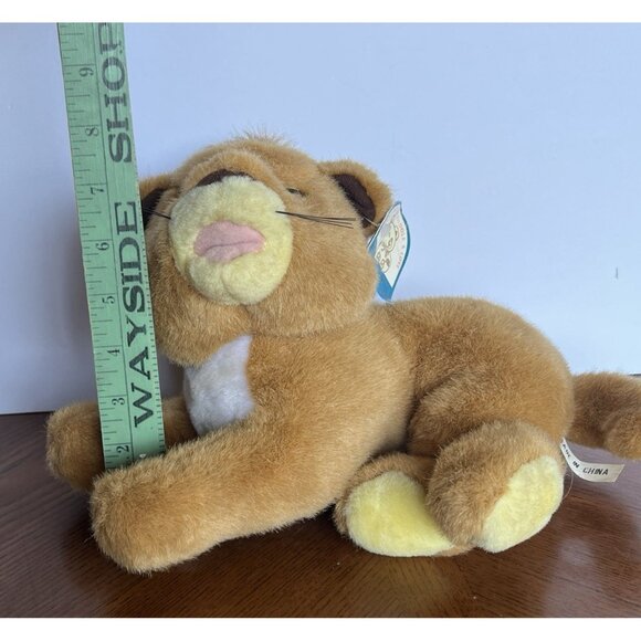 Kellytoy Lion Cub Plush Playful Open Mouth Vintage Playpets to Cuddle Tag - Picture 10 of 14
